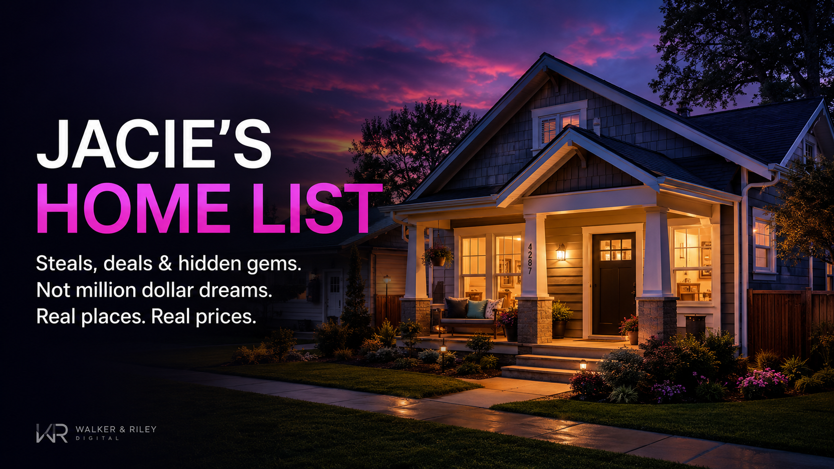 Jacie Home List hero